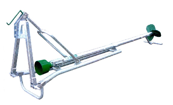 R�hrwerk mit D-Bock und Handkurbel