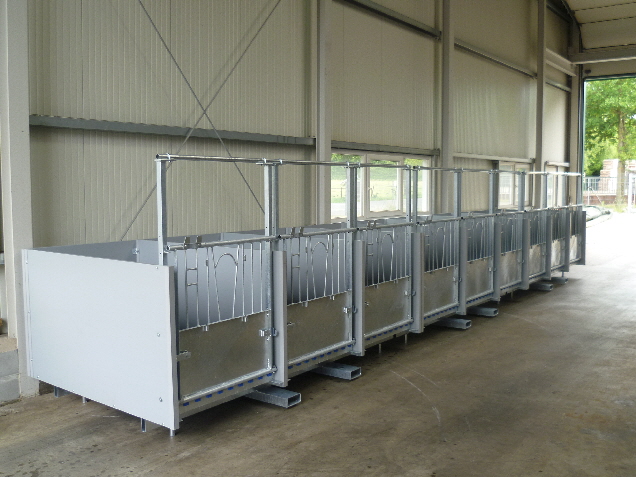 K�lberboxen 1,60 m mit Staplertaschen